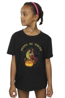 Хлопковая футболка Trick Or Treat Scooby Doo, черный