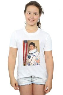 Хлопковая футболка Howard Wolowitz Rocket Man The Big Bang Theory, белый