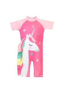 Костюм для серфинга Unicorn Stars Harry Bear, розовый