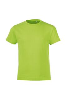Облегающая футболка Regent с короткими рукавами SOL&apos;S, зеленый Sol's