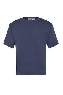 Хлопковая спортивная футболка David Luke, темно-синий