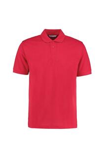 Рубашка поло стандартного кроя Workforce из пике Kustom Kit, красный