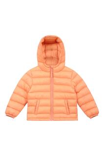 Стеганая куртка Baby Seasons, водонепроницаемое пальто с пуховым капюшоном Mountain Warehouse, оранжевый