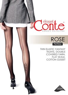 Колготки женские fantasy rose Conte