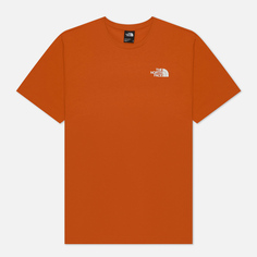 Мужская футболка The North Face Redbox Celebration, цвет оранжевый, размер XL