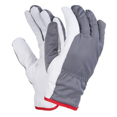 Перчатки, рукавицы перчатки рабочие кожа на подкладке L