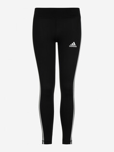 Легинсы для девочек adidas Equip 3 Stripes, Черный