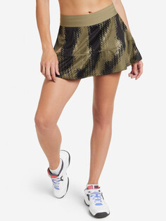 Юбка-шорты женская adidas Tennis Printed Match Skirt Primeblue, Коричневый