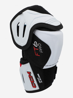 Налокотники хоккейные детские CCM JetSpeed FT6 PRO JR, Белый