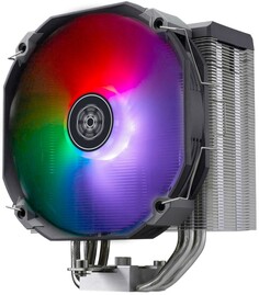 Кулер SilverStone Argon V140 ARGB LGA2066/2011/1700/1200/115x/AM4/AM5 (140mm fan, 400-1750rpm, 93CFM, 12,8-30,8dBA, 4-pin PWM)