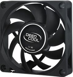 Вентилятор для корпуса Deepcool Xfan 70 70x70x15мм (3000rpm, 25.62CFM, 26.7dBA, 3-pin) Color Bulk