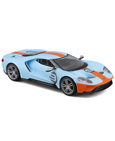 Гоночная машинка Bburago die-cast 2019 Ford GT Heritage Edition 1:32