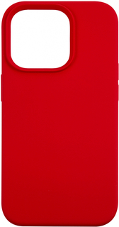 moonfish Чехол для iPhone 14 Pro, силикон, красный