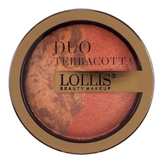 LOLLIS Румяна для лица Duo Terracotta