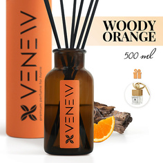 Аромадиффузор VENEW Диффузор ароматизатор для дома парфюм WOODY ORANGE 500.0