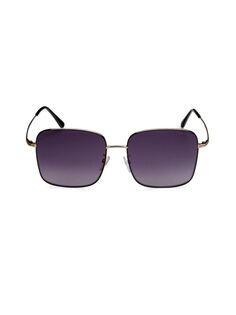 Квадратные солнцезащитные очки 59MM Tom Ford, цвет Wine Black