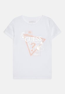 Футболка с принтом Toddler Guess, цвет pure white