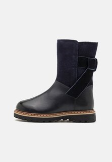 Зимние ботинки Leather Friboo, цвет dark blue