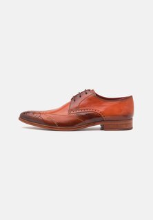 Элегантные туфли на шнуровке Toni 52 Melvin &amp; Hamilton, цвет shade brown/beige/red/natural