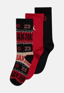 Носки Holiday Crew Unisex 3 Pack Jordan, цвет gym red