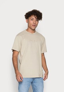 Базовая футболка Script Logo Washed Embroidery Tee Sean John, цвет light green