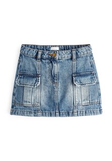 Юбка-колокольчик Cargo Skirt Next, цвет denim blue