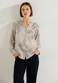 Блузка Mit Paisley Print Cecil, бежевый