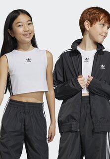 Топ Crop Junior adidas Originals, белый