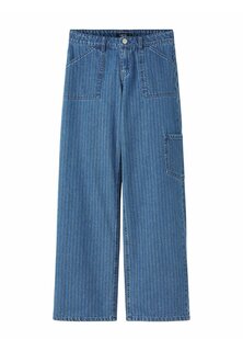 Джинсы-клеш Wide Fit Cargo LMTD, цвет medium blue denim