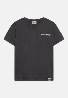 Футболка с принтом Printed Tee Thorlino Unisex Mads Nørgaard, цвет asphalt