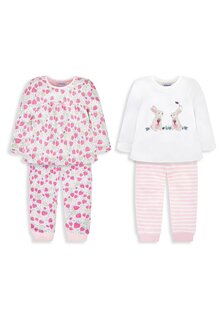 Пижама 2-Pack Strawberry Set JoJo Maman Bébé, розовый