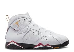 Кроссовки Air Jordan Air Jordan 7 Retro Ps &apos;Cardinal&apos; 2022, белый