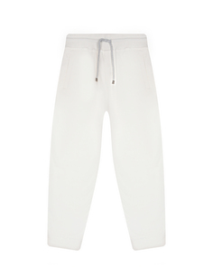 Белые спортивные брюки Brunello Cucinelli