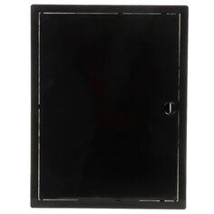 Люк-дверца ревизионная пластик, 200х250 мм, черный, Viento Виенто