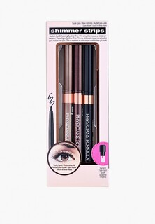 Набор для макияжа глаз Physicians Formula Shimmer Strips Custom Eye Enhancing Eyeliner Trio-Nude Eyes тон шампань, олово, черный