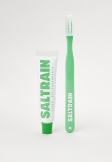 Набор для ухода за полостью рта Saltrain Travel Kit Green