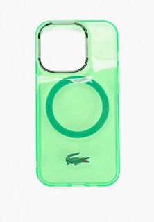 Чехол для iPhone Lacoste 15 Pro, с MagSafe