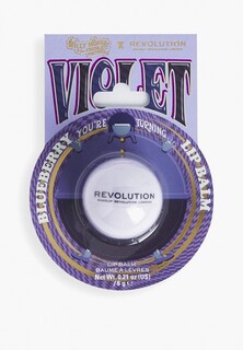 Бальзам для губ Revolution Willy Wonka & The Chocolate Factory x Revolution Blueberry Lip Balm, 6 г