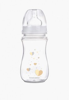 Бутылочка для кормления Canpol Newborn Baby, с широким горлом, 240 мл, с 3 месяцев