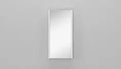 Зеркальный шкаф 40x80 см белый матовый Velvex Klaufs zsKLA.40-216