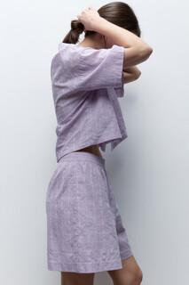 шорты домашние женские Шорты домашние хлопковые с поясом-резинкой Befree