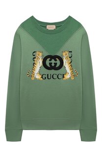 Хлопковый свитшот Gucci