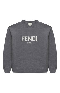 Шерстяной пуловер Fendi