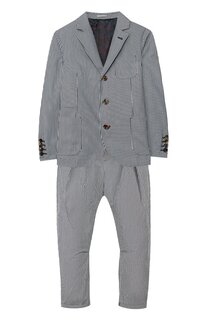 Хлопковый костюм Brunello Cucinelli