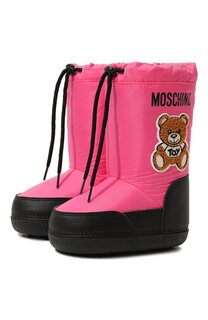 Утепленные сапоги Moschino