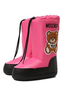 Утепленные сапоги Moschino