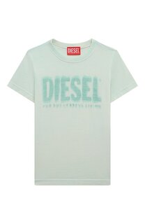 Хлопковая футболка Diesel