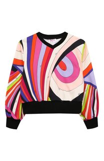 Хлопковый свитшот Emilio Pucci