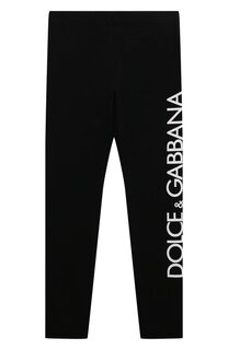 Хлопковые легинсы Dolce & Gabbana