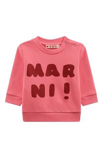 Хлопковый свитшот Marni